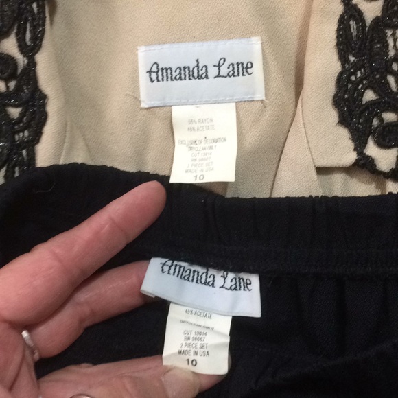 Amanda Lane 2 pc Ladies “Tux” - Picture 4 of 4